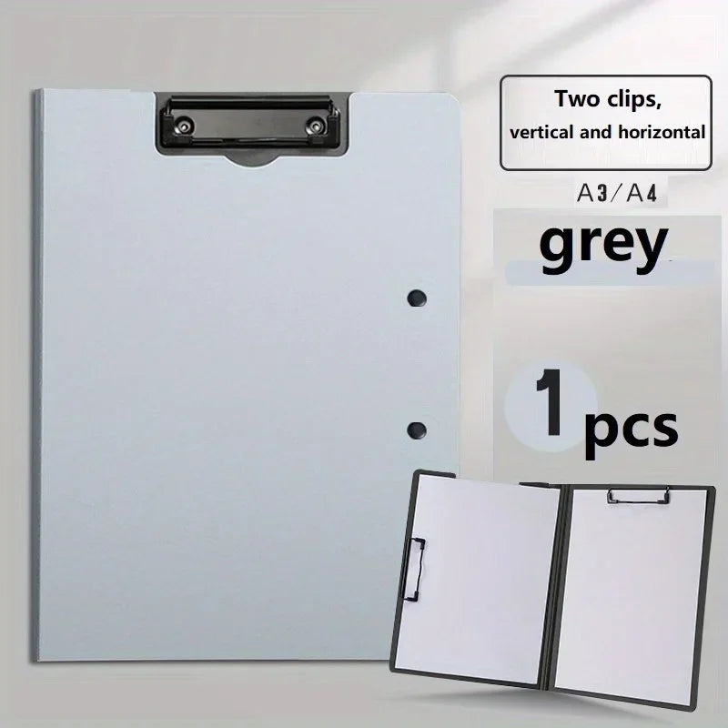 A4 File Folder with Clipboard & Cover