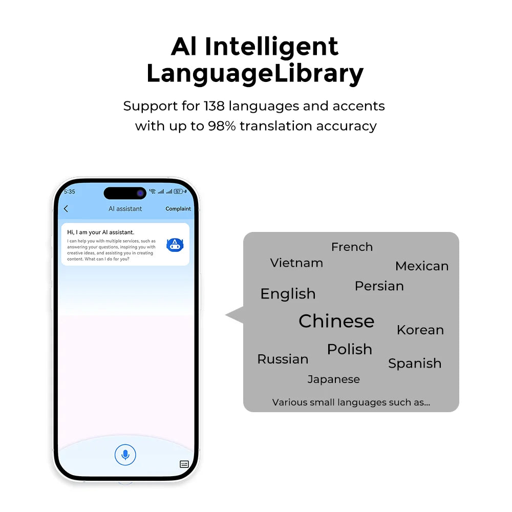 Ai Smart Translation Glasses Headphones 144 Languages Real Time Translator Bluetooth5.3 Sunglasses Music Sports Riding Earphones
