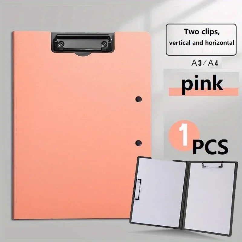 A4 File Folder with Clipboard & Cover