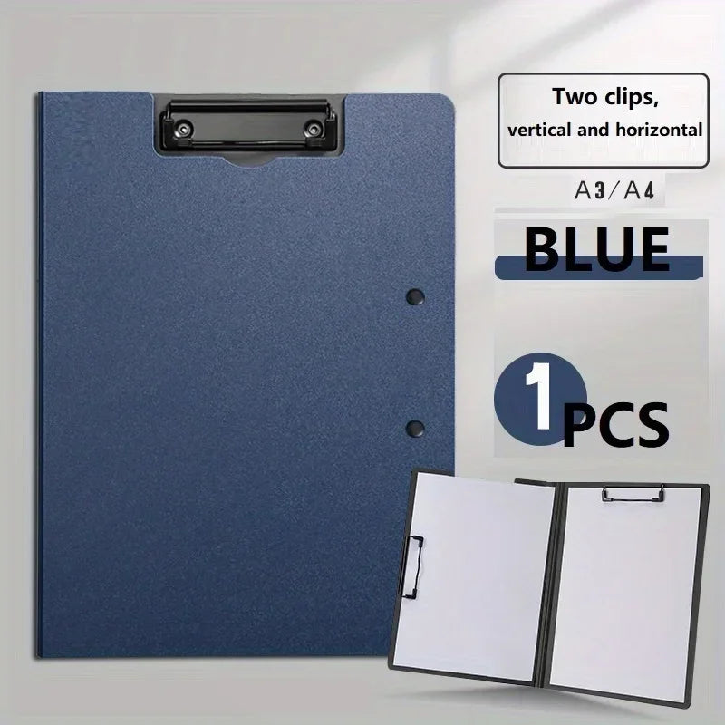 A4 File Folder with Clipboard & Cover