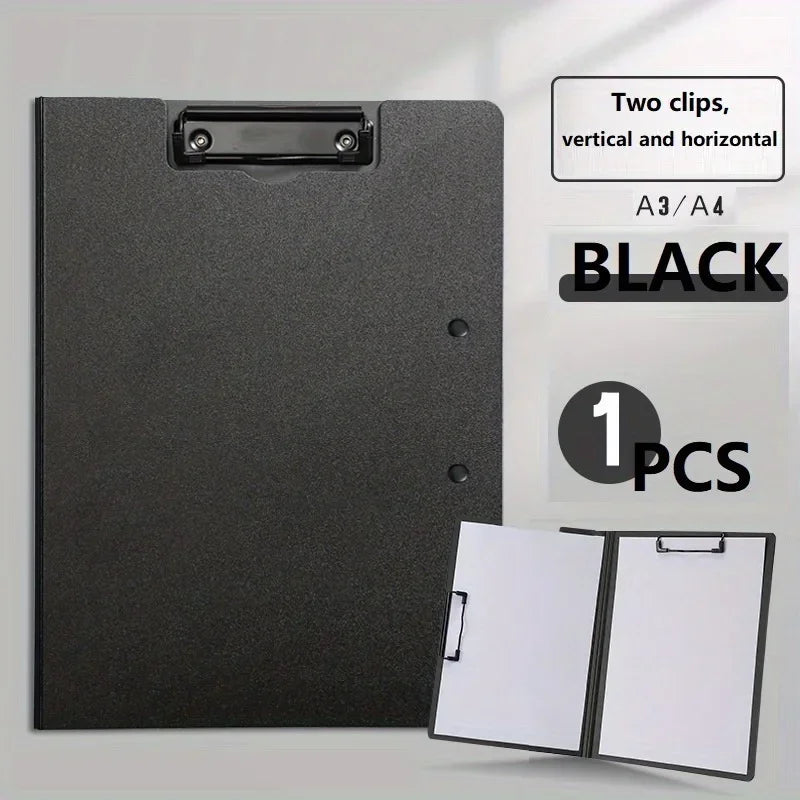 A4 File Folder with Clipboard & Cover