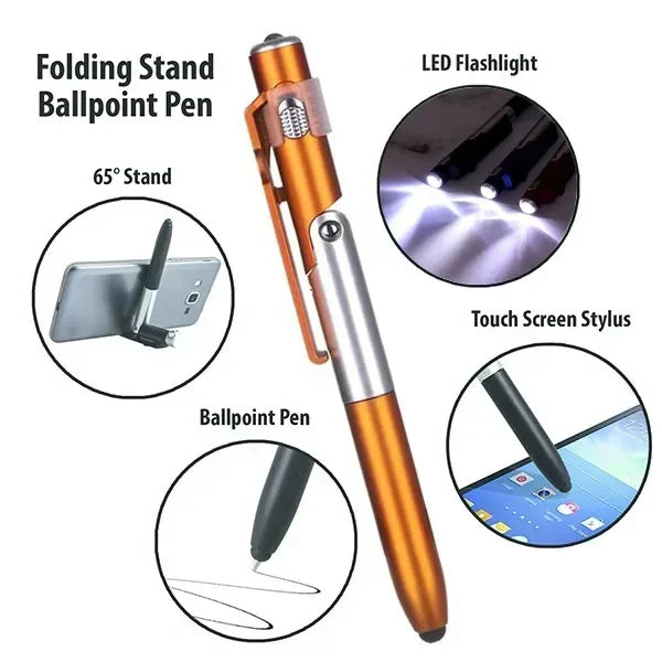 Multi-Function 4-in-1 Ballpoint Pen ✨