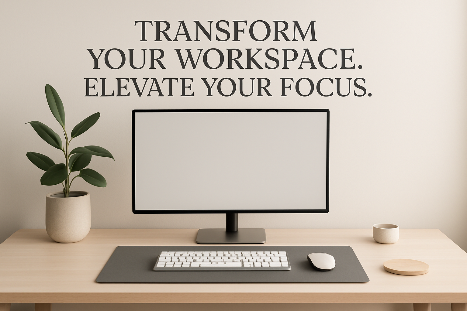 great, the vibe should feel premium, clean, and inspiring, like the end result of using these products. keep it minimal but impactful
