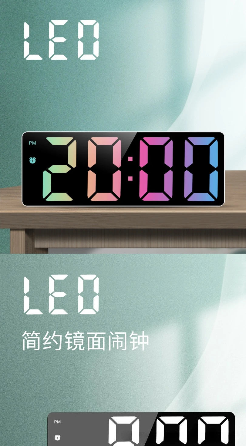 Led Digital Clock Smart Life Table Decorations Child Alarm Clock Bedroom Decoration Watch Desk