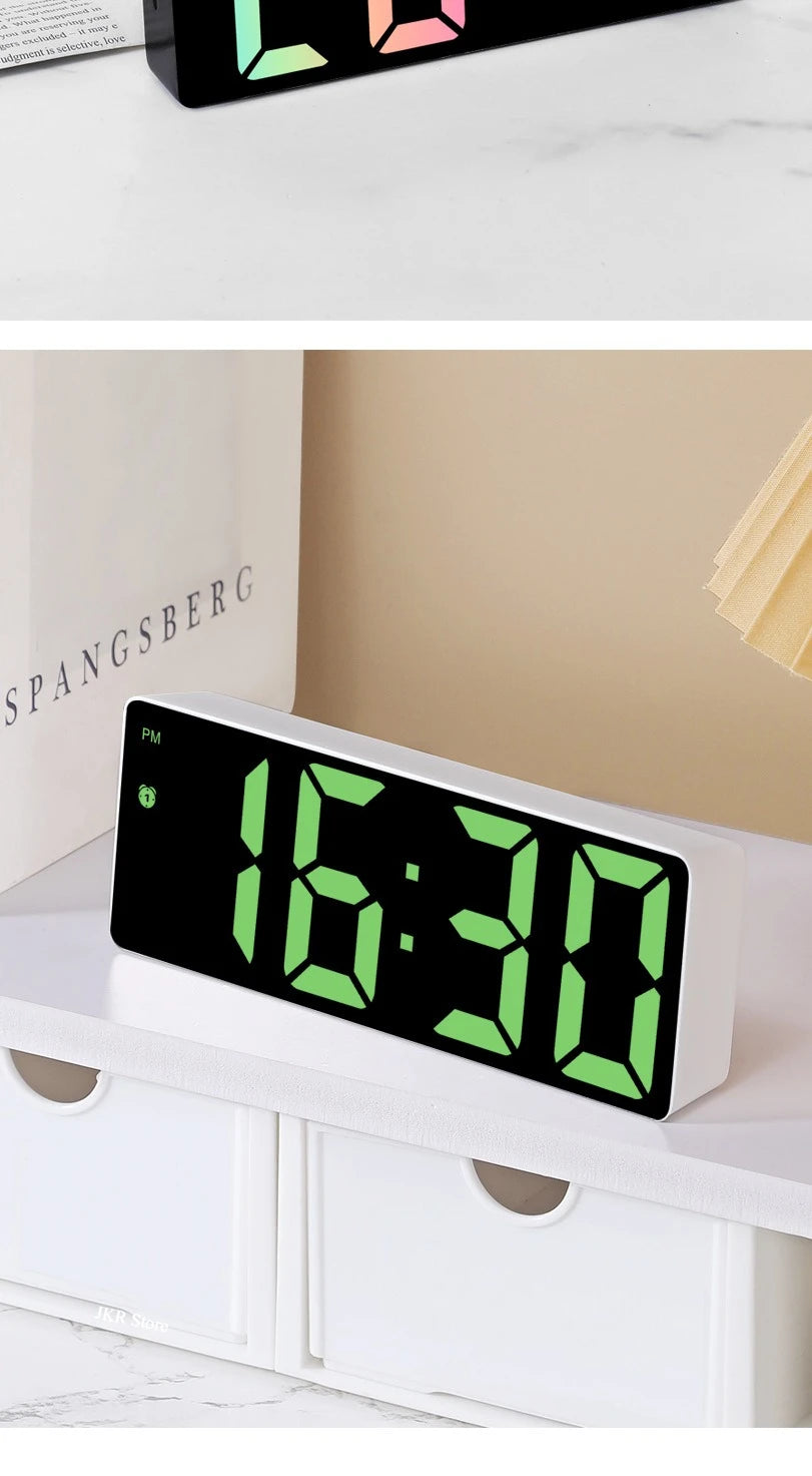 Led Digital Clock Smart Life Table Decorations Child Alarm Clock Bedroom Decoration Watch Desk
