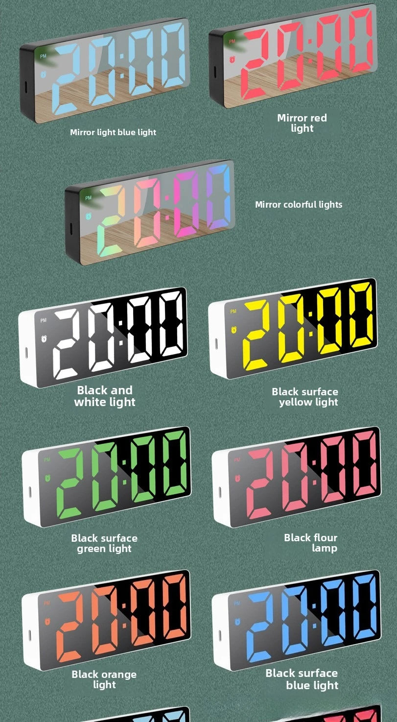 Led Digital Clock Smart Life Table Decorations Child Alarm Clock Bedroom Decoration Watch Desk