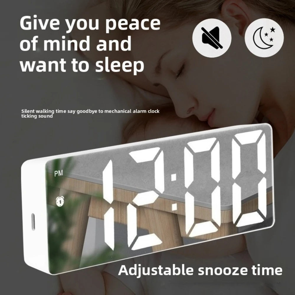 Led Digital Clock Smart Life Table Decorations Child Alarm Clock Bedroom Decoration Watch Desk