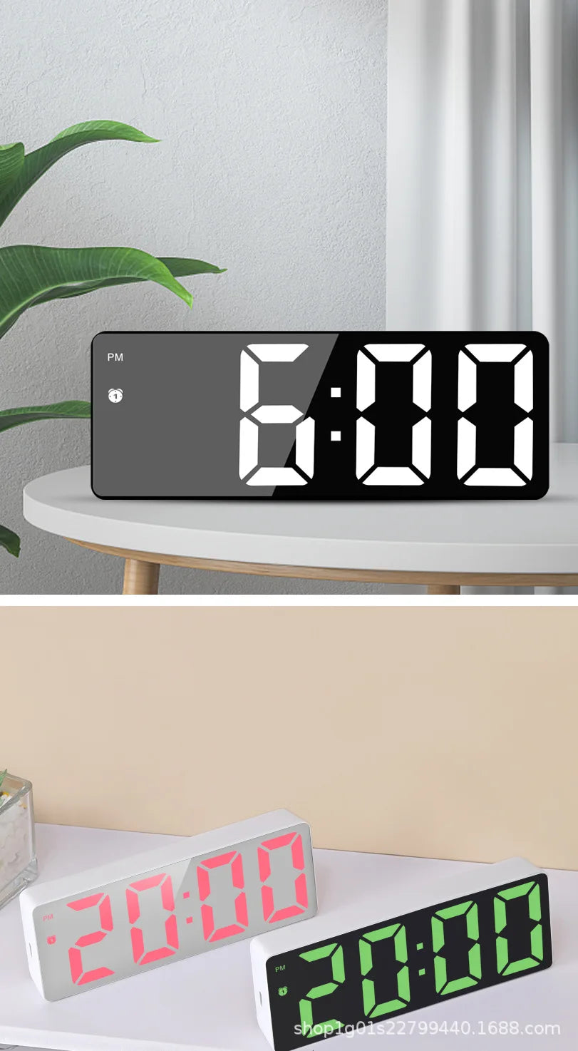 Led Digital Clock Smart Life Table Decorations Child Alarm Clock Bedroom Decoration Watch Desk