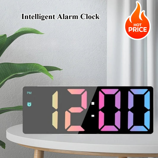 Led Digital Clock Smart Life Table Decorations Child Alarm Clock Bedroom Decoration Watch Desk